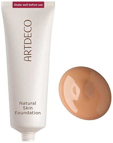 Artdeco Natural Skin Foundation - Fondotinta Nutriente Per Una Finitura Opaca E Naturale, 1 X 25 Ml