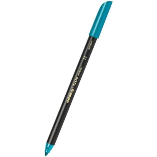 Edding 1200 Pennarello Metallizzato Colourpen, 1-3 Mm, Verde