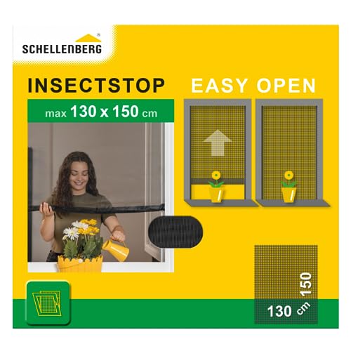 Zanzariera Easy Open 130 X 150 Cm Poliestere. 70474 Schellenberg