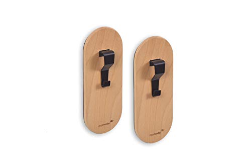 Legamaster 7-122825 Wooden - Gancio Magnetico Per Blocchetti A Fogli Mobili, 2 Pezzi