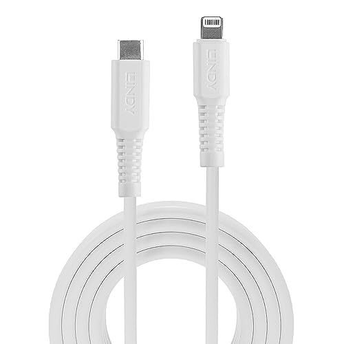 Lindy 3M Usb C A Lightning Cable, Blanco