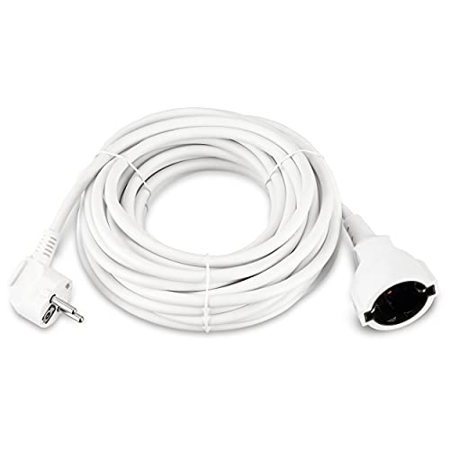 Rev Ritter 0016100114 - Prolunga H05Vv-F Sk 10 M, Colore: Bianco