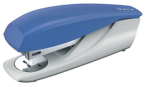 Leitz Nexxt Recycle Cucitrice Riciclabile Al 100%, Cuce Fino A 30 Fogli, Levapunti Integrato E Apertura A 180°, Include Confezione Di Punti Metallici,