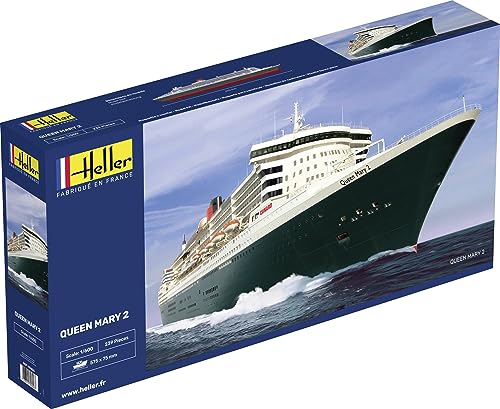 Andys Hobby Shop Heller 1000806260 Queen Mary Kit 2 In 1:600