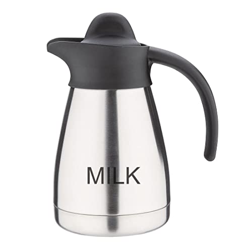 Caraffa Olympia Inciso "Latte" Con Tappo A Vite, Pallone Ristorante, 5 L