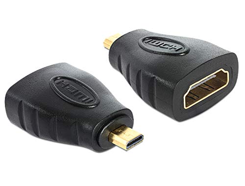 Delock Adaptador Micro Hdmi - Hdmi M/H Negro