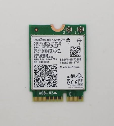 Sparepart: Lenovo Intel Harrison Peak 22560 2 * 2Ax+Bt5 0 Pcie Non-Vpro M 2, Fru01Ax798 (2 * 2Ax+Bt5 0 Pcie Non-Vpro M 2 Module (Cnvi))