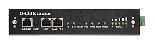 D-Link Dis-2650Ap Access Point Industriale Ac1200 Wave 2, Mu-Mimo, Poe, Doppio Ingresso Di Alimentazione, Protezione Da Sovratensioni 2 Kv, Gestione C