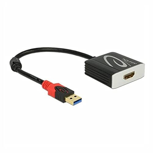 Delock Compatible Adapter Usb 3.0 Type-A Male > Hdmi Female - Externer Videoadapter - Schwarz