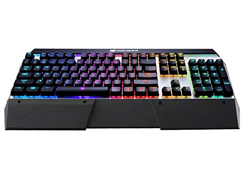 Cougar Attack X3 Gaming Tastatur Mx Rossa Tastiera Professionale Per Giochi - Cherry Mx-Red Switches - 1000 Hz - Led Rgb-Key - Layout De