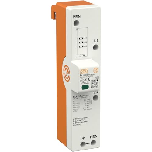 Bettermann Obo Lightningcontroller Rail Mcf25-Nar-Tnc