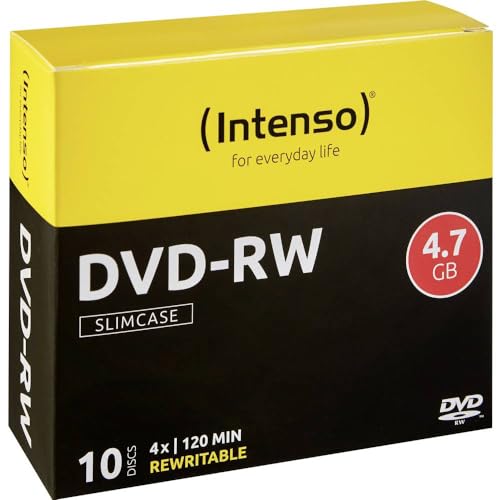 Intenso Dvd-Rw 4,7Gb 2X Jewelcase (10)