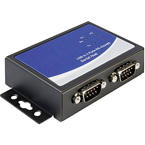 Delock Compatible Adapter Usb 2.0 To 2 X Serial Rs-422/485 - Serieller Adapter - Usb 2.0 - Rs-422/485 X 2