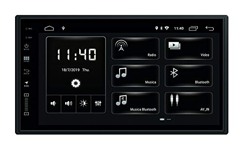 Phonocar Vm002E Android Monitor Touchscreen 6.95" Mappa Europa Inclusa