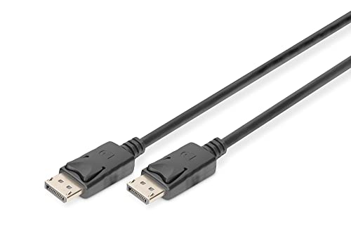 Digitus Db340100030S Cavo Displayport 1.2 Maschio/Maschio, Nero, 3 M