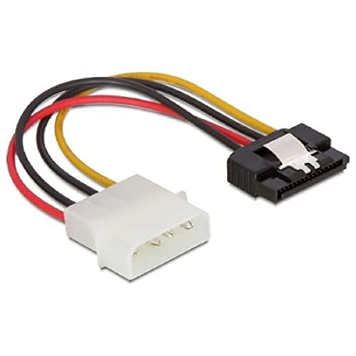 Delock Sata Hdd > 4Pin Male With Metal Clip - Straight