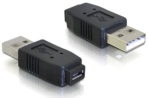 Delock Adapter Usb Micro-A+B Female To Usb2.0-A Male Usb 2.0 A Nero