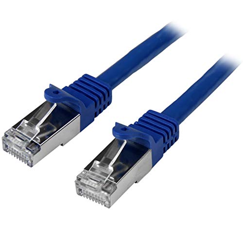 Startech.Com Cavo Di Rete Cat6 Ethernet Gigabit, Cavo Patch Rj45 Sftp Da 3 M, Blu