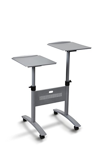 Nobo Carrello Twin Per Proiettori - Argento - 1900791