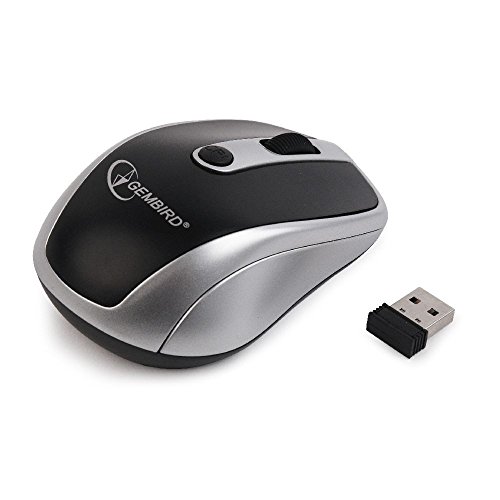 Gembird Wireless Mini Notebook Maus 400 Bis1600 Dpi Usb Nano Receiver 2.4 Ghz