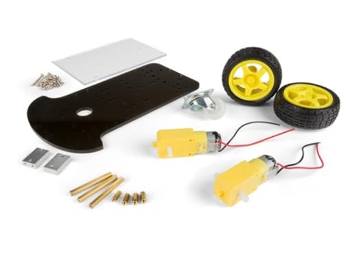 Velleman Vma500 2 Wheel Drive Motor Chassis Robotics Kit – Multicolore