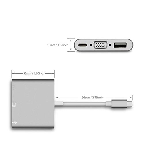 Nilox Nlx-Tc-Vgausbtc - Mini Docking Station Usb Type-C, ()