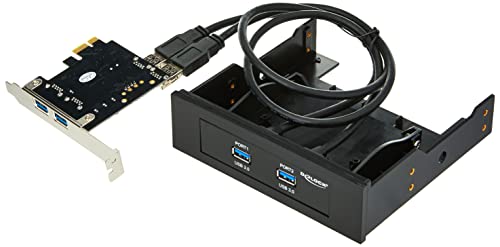 Delock Front Panel + Pci Express Card, 96746