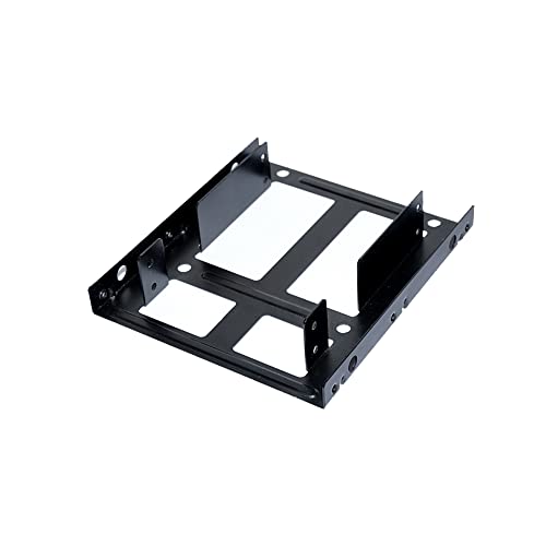Ultron Telaio Da Incasso Duo Interno, 2 X 2,5 Pollici, Ssd/Hdd In Metallo, Nero