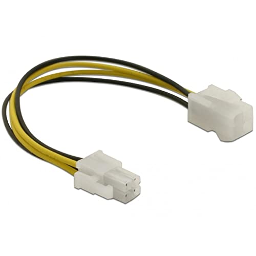 Delock Power Cable P4 Male/Female 0,15 M