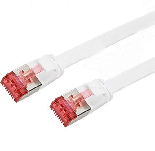 Logilink Cf2071S 5M Cat6 U/Ftp (Stp) Bianco Cavo Di Rete