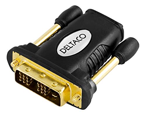 Deltaco Hdmi-11-K Cavo Di Interfaccia E Adattatore Dvi-D Nero