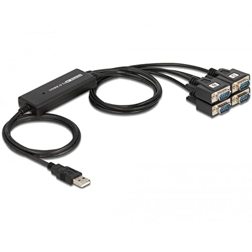 Delock Compatible Usb 2.0 > 4 X Serial Adapter - Serieller Adapter - Usb - Rs-232 X 4