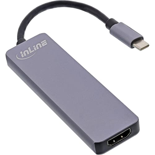 Inline Multifunktions-Hub Usb 3.2, 2X Usb-A, Hdmi, Cardreader