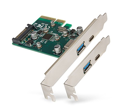 Scheda Pcie Usb 3.1 Ty.C,Usb 3.1 Ty.A,H.