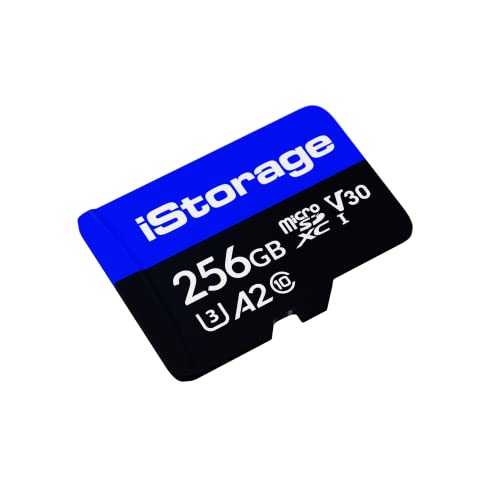 Istorage Microsd Card 256Gb, Encrypt Data Stored On Istorage Microsd Cards Using Datashur Sd Usb Flash Drive, Compatible With Datashur Sd Drives Only