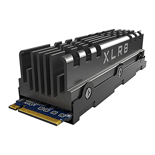 Pny Xlr8 Cs3040 M.2 Nvme Gen4 X4 Ssd Interno Con Heatsink 2Tb, Velocità Di Lettura Fino A 5600 Mb/S, Velocità Di Scrittura Fino A 4300 Mb/S