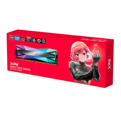 Adata Ddr4 8Gb 4133-19 Xpg D60 Gy | Rgb Light Strip
