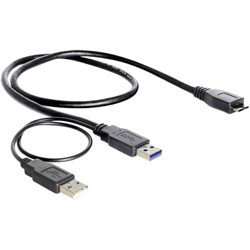 Delock 82909 Cavo Usb 0,2 M Usb A Micro-Usb B Grigio