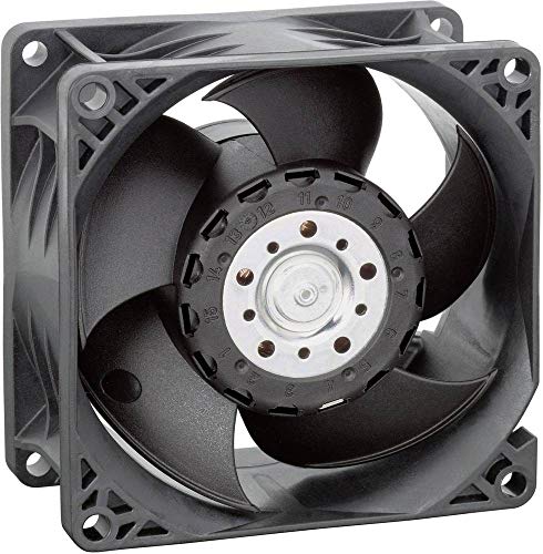 Ebm Papst 8214Jh4 9692910197 8214 Jh4 - Filtro Assiale 24 V/Dc 222 M³/H (Lunghezza X Larghezza X Altezza) 80 X 80 X 38 Mm