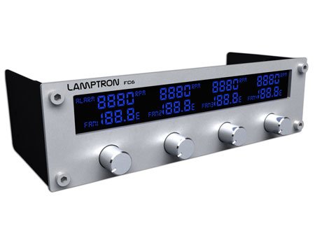 Lamptron Fc6 Fan Controller 5,25" - Silver