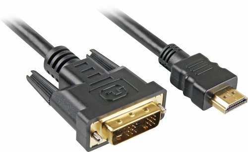 Sharkoon Cable Hdmi Dvi-D 5 M Negro