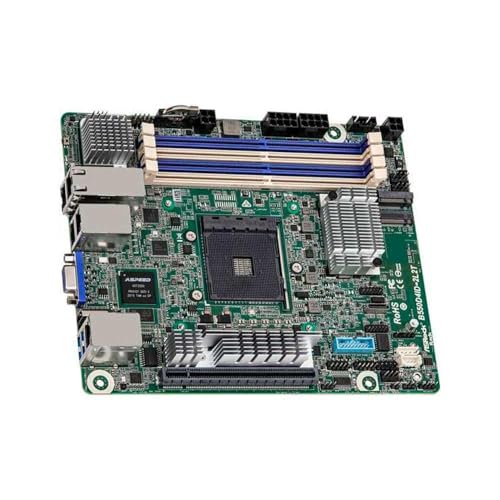 Asrock B550D4Id-2L2T. Compatibile Con Processori Amd Socket Am4. Formato Mini-Itx. Marca: