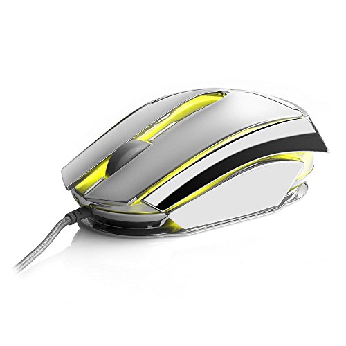 Ngs Ice Mouse Usb 2400 Dpi Ambidestro Grigio