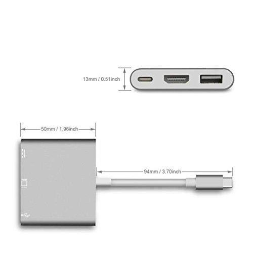 Nilox Nlx-Tc-Hdmiusbt - Mini Docking Station Usb Type-C, ()