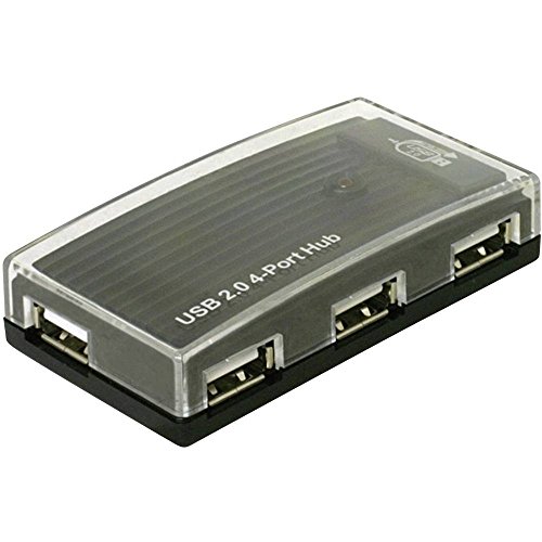 Delock Hub Usb 2.0 4 Puertos Con Alimentador