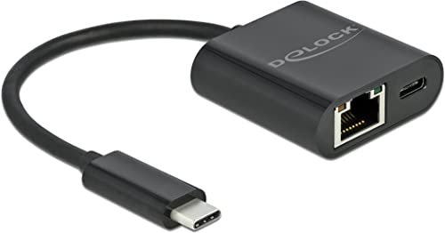 Delock 66644 - Docking Station Con Cavo Usb 3.2 Gen 1 (3.1 Gen 1) Type-C, Colore: Nero