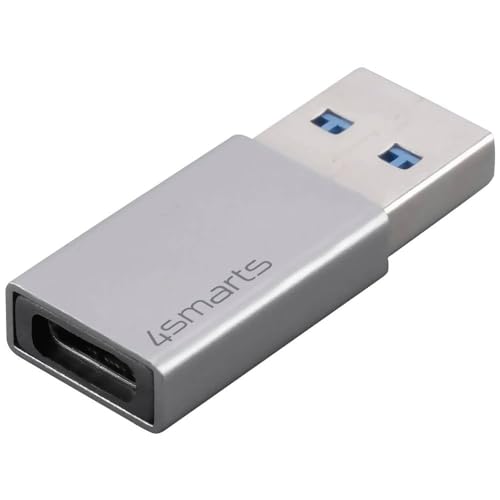 4Smarts Adattatore Usb 3.2 Gen 1 (Usb 3.0) [1 X Usb 3.2 Gen 1 Maschio A (Usb 3.0) – 1 X Presa Usb-C®