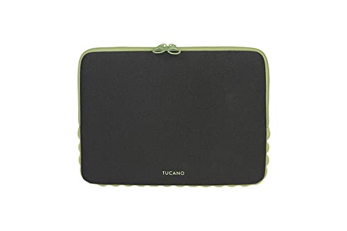 Tucano Offroad, Second Skin Bumper Case Per Notebook Da 13 A 14", Nero