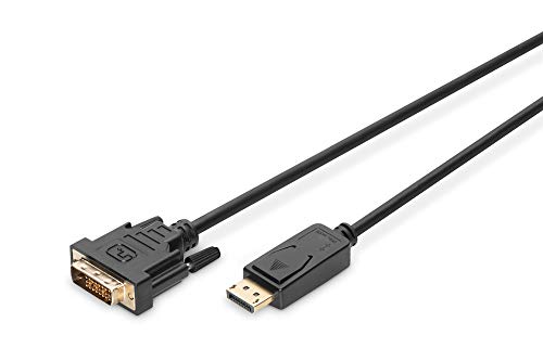 Digitus Ak340301030S Cavo Adattatore Displayport, Connettori Dp Maschio, Dvi-D(24+1) Maschio, 3 M