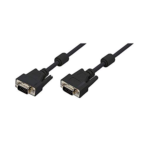 Logilink 3M Vga Cavo Vga Vga (D-Sub) Nero